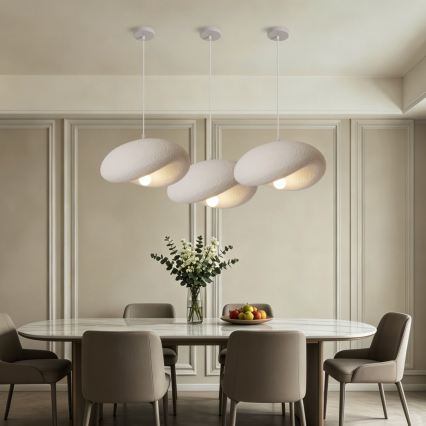 BRILAGI - Luster na kabelu WABI SABI 1xE27/60W/230V Ø 40 cm bijela