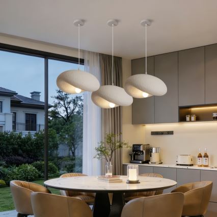 BRILAGI - Luster na kabelu WABI SABI 1xE27/60W/230V Ø 40 cm bijela