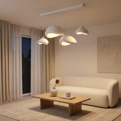 Brilagi - Luster na kabelu WABI SABI 4xE27/40W/230V bijela