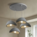 BRILAGI - Luster na kabelu WABI SABI 4xE27/60W/230V siva