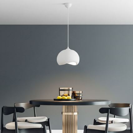 Brilagi - Luster na kabelu YONTU 1xE27/40W/230V Ø 34 cm bijela