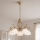 Brilagi - Luster na lancu ANTICO MODERN 5xE27/60W/230V bež