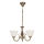 Brilagi - Luster na lancu CLASSIC 3xE14/10W/230V mesing