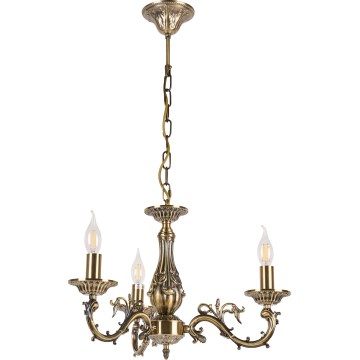 Brilagi - Luster na lancu CLASSIC 3xE14/10W/230V mesing