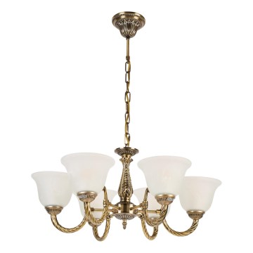 Brilagi - Luster na lancu CLASSIC 6xE14/10W/230V mesing