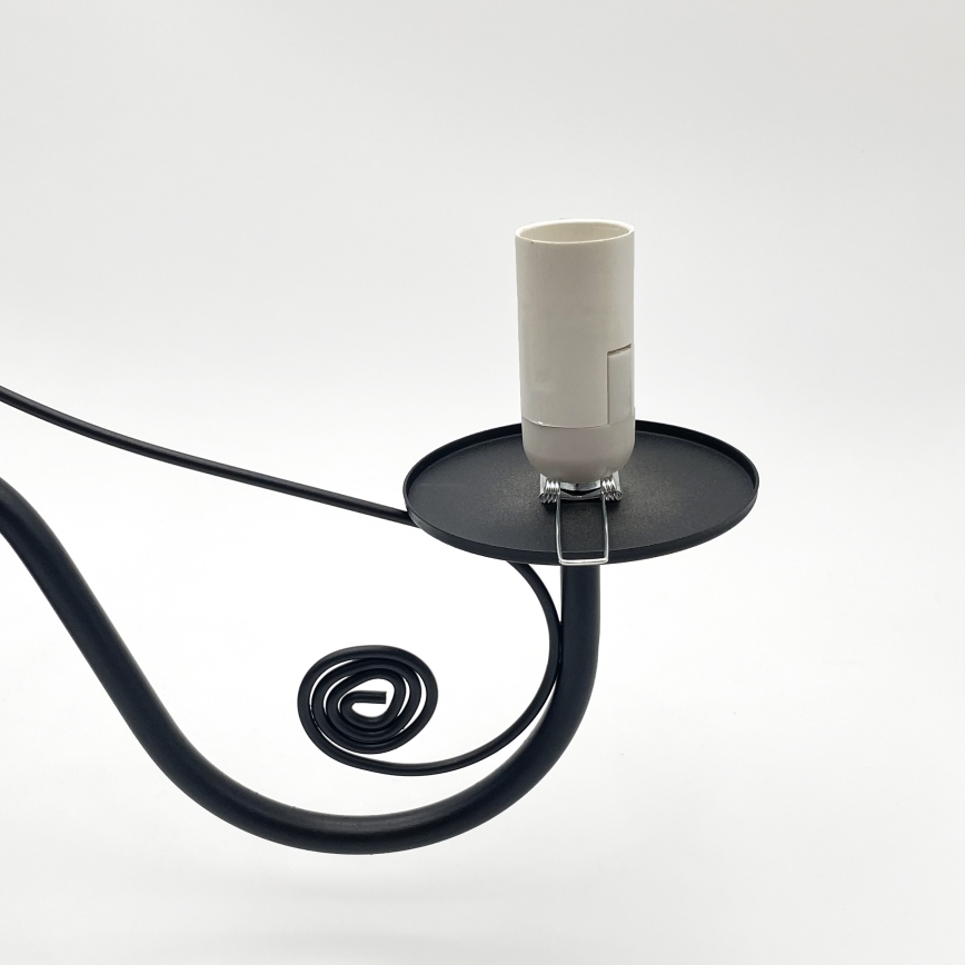 Brilagi - Luster na lancu COTTAGE 3xE14/40W/230V crna/bijela
