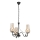 Brilagi - Luster na lancu COTTAGE 3xE14/40W/230V crna/smeđa