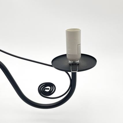 Brilagi - Luster na lancu COTTAGE 3xE14/40W/230V crna/smeđa