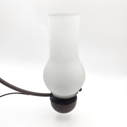 Brilagi - Luster na lancu COTTAGE 3xE14/40W/230V hrast/bijela