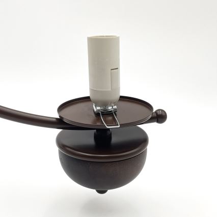 Brilagi - Luster na lancu COTTAGE 3xE14/40W/230V hrast/bijela