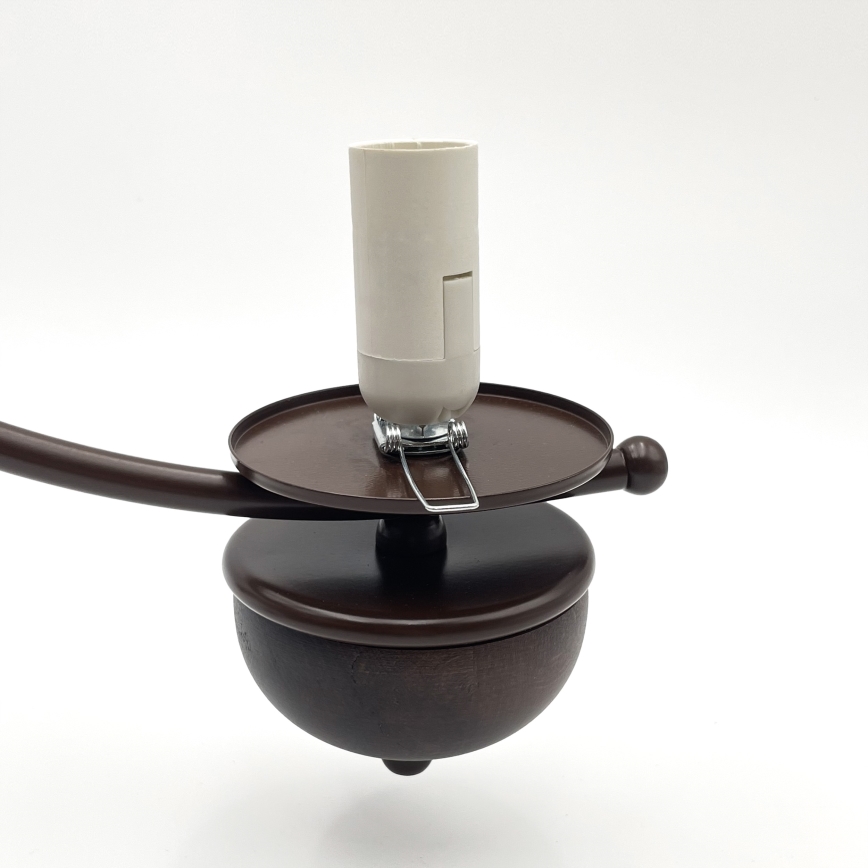 Brilagi - Luster na lancu COTTAGE 3xE14/40W/230V hrast/bijela