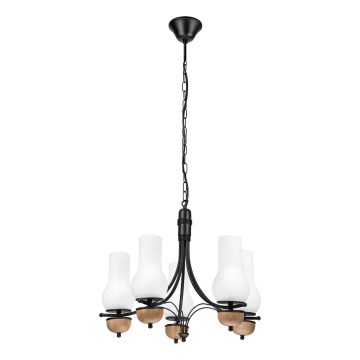 Brilagi - Luster na lancu COTTAGE 5xE14/40W/230V bukva/bijela