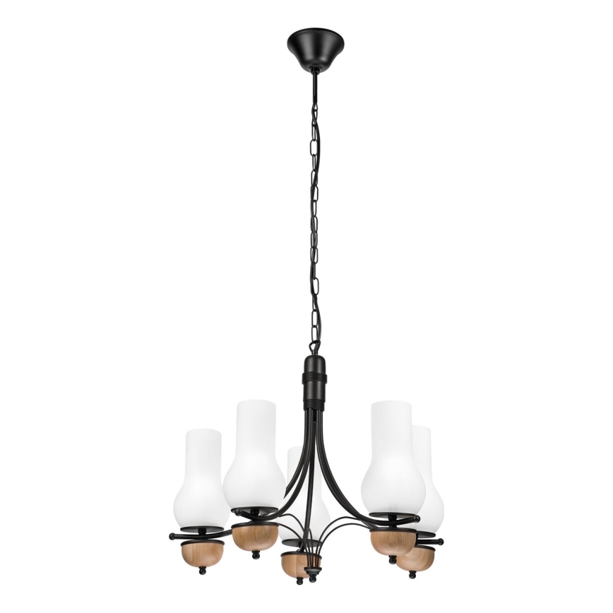 Brilagi - Luster na lancu COTTAGE 5xE14/40W/230V bukva/bijela
