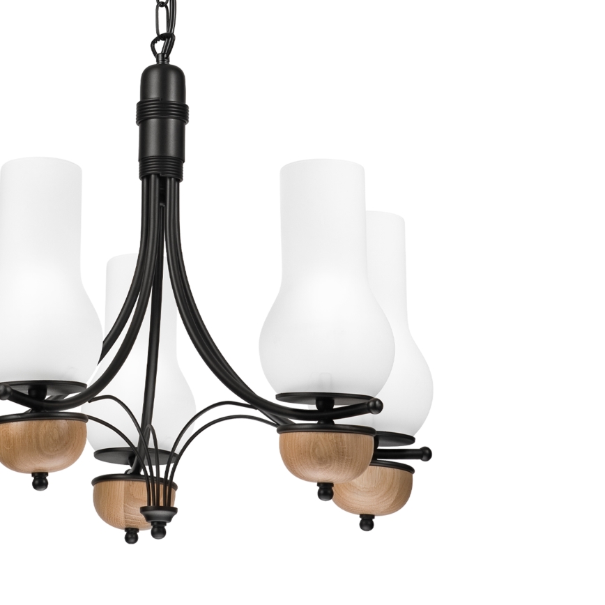 Brilagi - Luster na lancu COTTAGE 5xE14/40W/230V bukva/bijela
