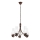 Brilagi - Luster na lancu COTTAGE 5xE14/40W/230V hrast/bijela