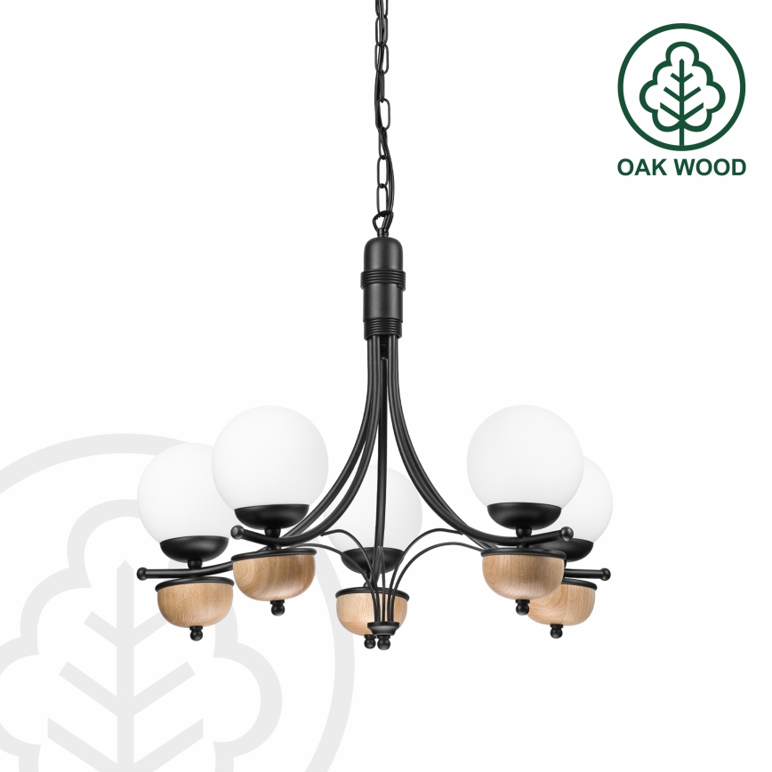 Brilagi - Luster na lancu COTTAGE 5xG9/40W/230V bukva/bijela