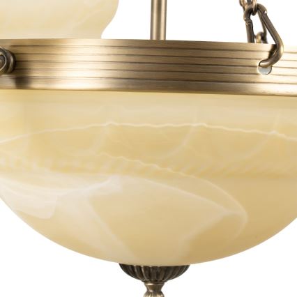 BRILAGI - Luster na lancu DAHLIA 6xE27/40W/230V Ø 74 cm mesing