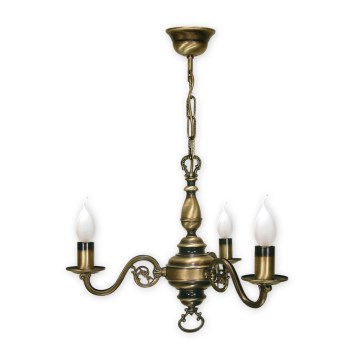 Brilagi - Luster na lancu IMPERO 3xE14/60W/230V mesing