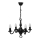 Brilagi - Luster na lancu IMPERO 4xE14/60W/230V crni