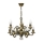 Brilagi - Luster na lancu IMPERO 9xE14/60W/230V mesing