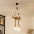 BRILAGI - Luster na lancu KOS 2xE27/60W/230V bukva