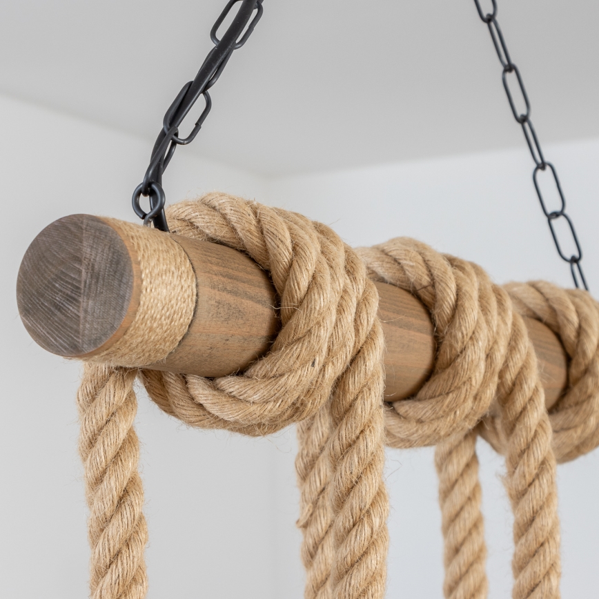 Brilagi - Luster na lancu KOS 6xE27/60W/230V bukva