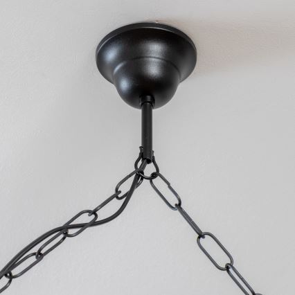 Brilagi - Luster na lancu KOS 6xE27/60W/230V bukva