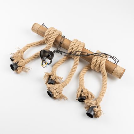 Brilagi - Luster na lancu KOS 6xE27/60W/230V bukva