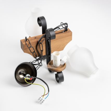 Brilagi - Luster na lancu QUEEN 2xE14/40W/230V bukva