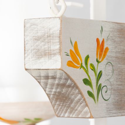 Brilagi - Luster na lancu QUEEN 2xE14/40W/230V bukva/krem