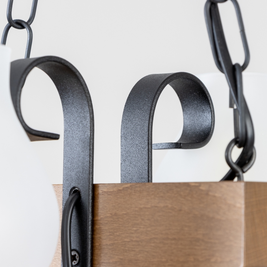 Brilagi - Luster na lancu QUEEN 2xE14/40W/230V bukva/orah