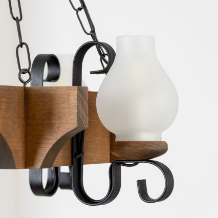 Brilagi - Luster na lancu QUEEN 4xE14/40W/230V bukva