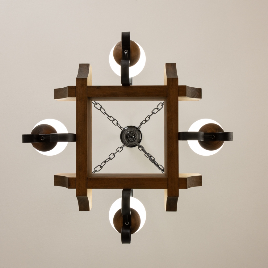 Brilagi - Luster na lancu QUEEN 4xE14/40W/230V bukva