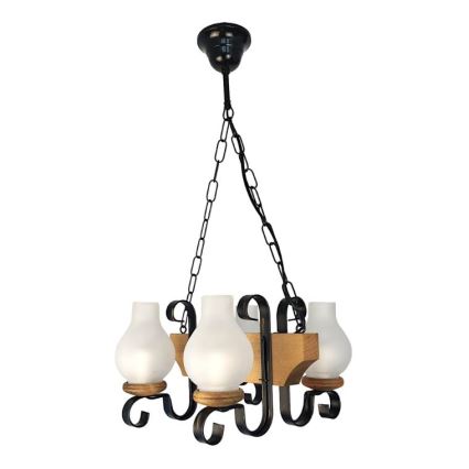 Brilagi - Luster na lancu QUEEN 4xE14/40W/230V bukva
