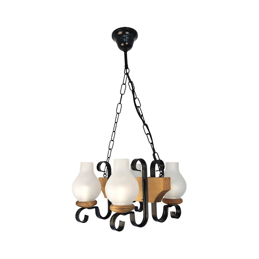 Brilagi - Luster na lancu QUEEN 4xE14/40W/230V bukva