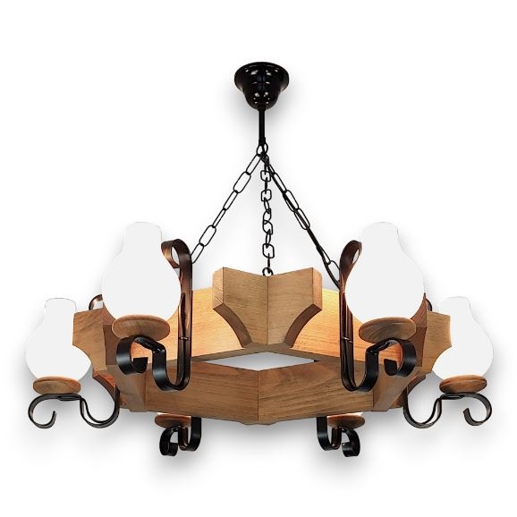 Brilagi - Luster na lancu QUEEN 6xE14/40W/230V bukva