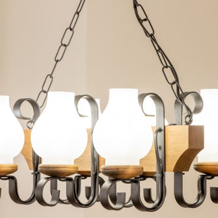 Brilagi - Luster na lancu QUEEN 6xE14/40W/230V bukva