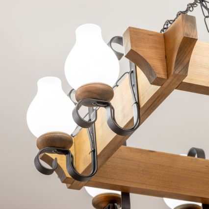 Brilagi - Luster na lancu QUEEN 8xE14/40W/230V bukva