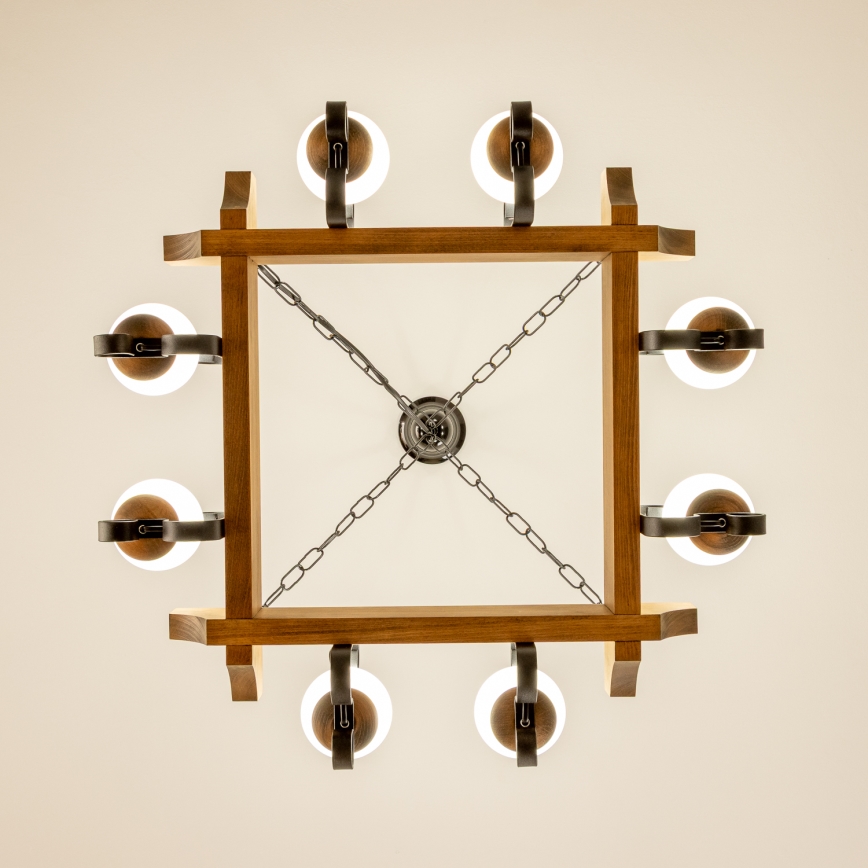 Brilagi - Luster na lancu QUEEN 8xE14/40W/230V bukva