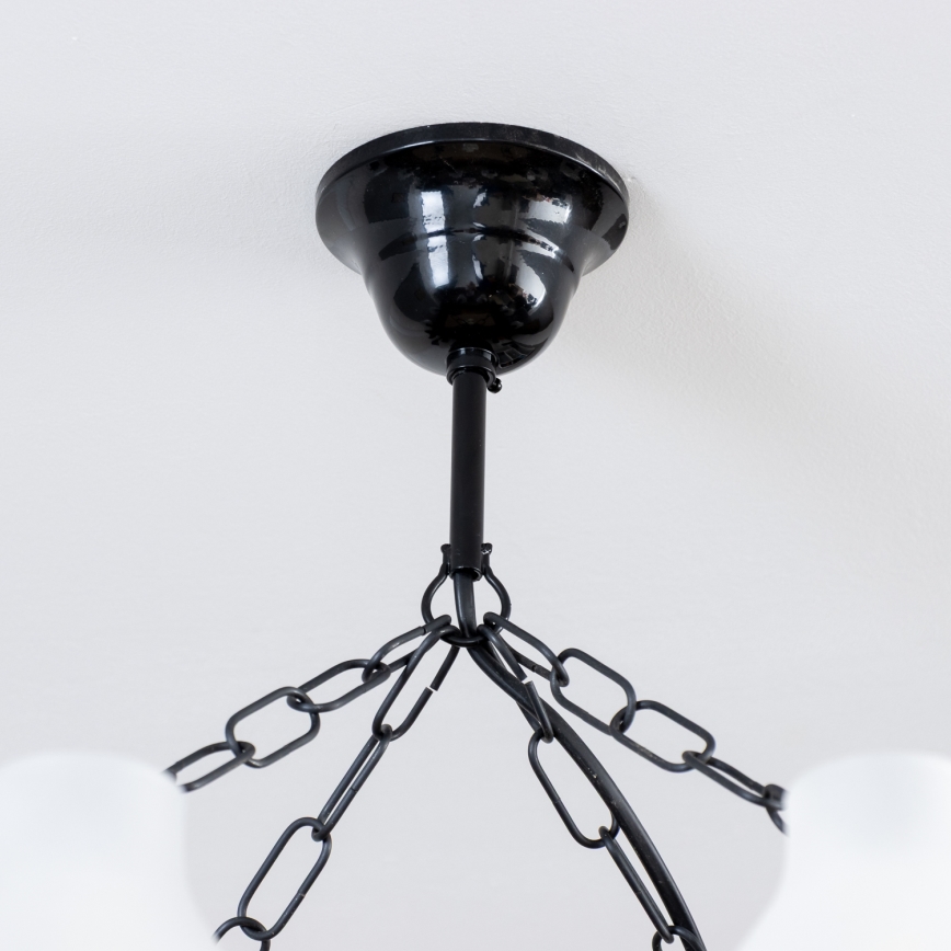 Brilagi - Luster na lancu QUEEN 8xE14/40W/230V bukva/orah