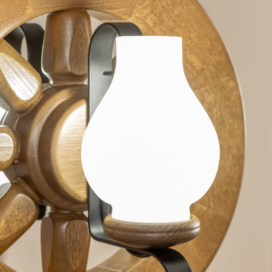 Brilagi - Luster na lancu ROATA 2xE14/40W/230V bukva/orah