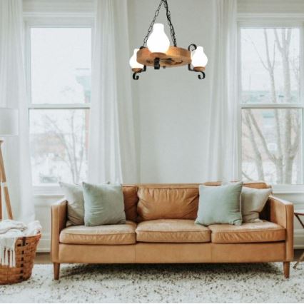 Brilagi - Luster na lancu ROATA 3xE14/40W/230V bukva