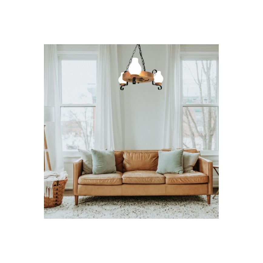 Brilagi - Luster na lancu ROATA 3xE14/40W/230V bukva