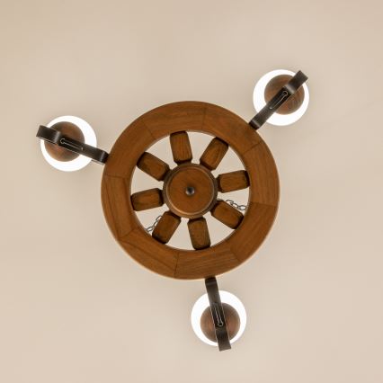 Brilagi - Luster na lancu ROATA 3xE14/40W/230V bukva