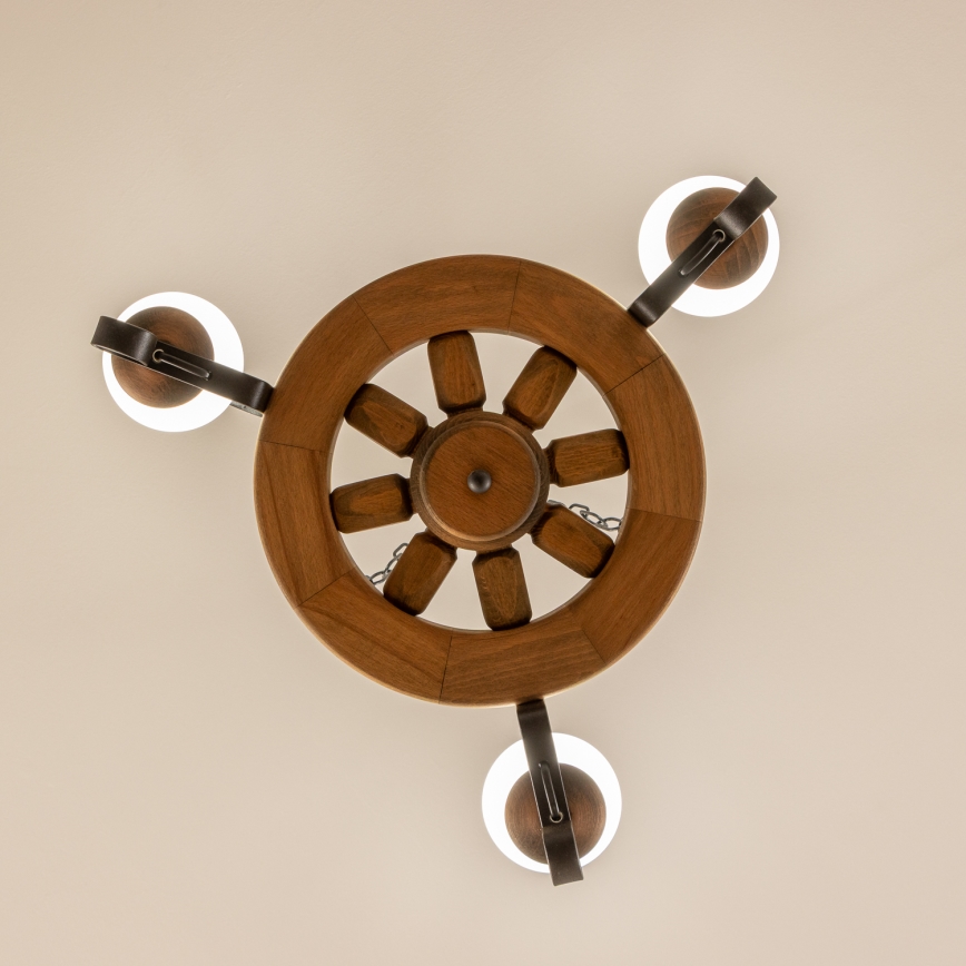 Brilagi - Luster na lancu ROATA 3xE14/40W/230V bukva