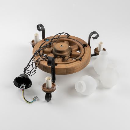 Brilagi - Luster na lancu ROATA 3xE14/40W/230V bukva