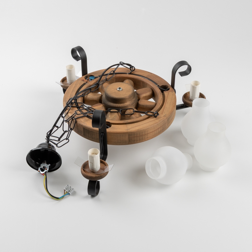 Brilagi - Luster na lancu ROATA 3xE14/40W/230V bukva