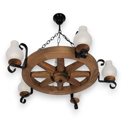 Brilagi - Luster na lancu ROATA 5xE14/40W/230V bukva