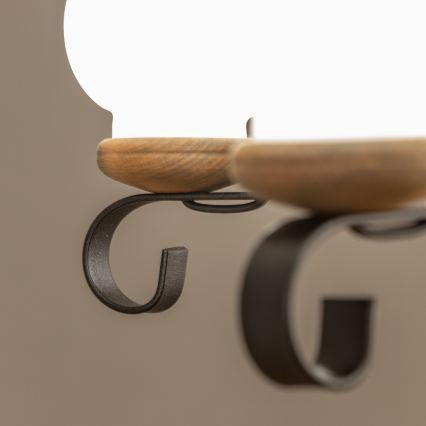 Brilagi - Luster na lancu ROATA 5xE14/40W/230V Ø 50 cm bukva