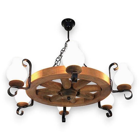 Brilagi - Luster na lancu ROATA 6xE14/40W/230V bukva
